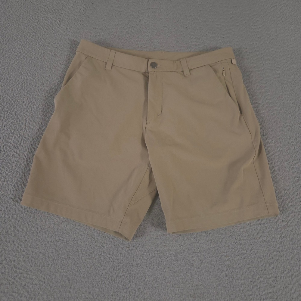 Lululemon Shorts Mens 32 Tan Commission Classic Fit Stretch Chino Performance